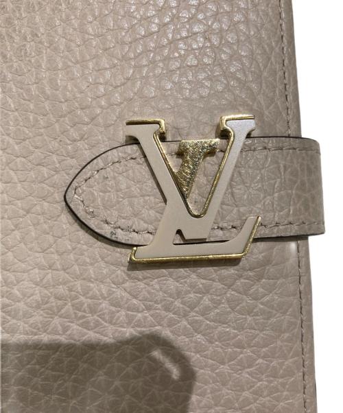 LOUIS VUITTON（ルイ ヴィトン）LOUIS VUITTON (ルイ ヴィトン) ヴェルティカル ウォレット コンパクト ベージュ サイズ:OneSizeの古着・服飾アイテム