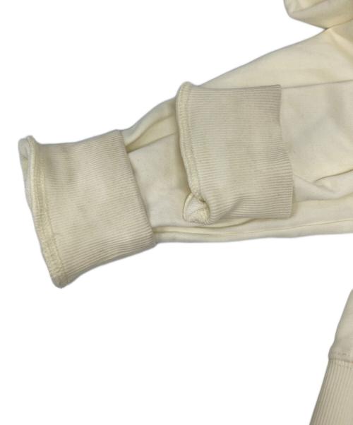 EVISU（エヴィス）EVISU (エヴィス) カモメブロケードアプリケとロゴ刺繍レギュラーフィットスウェットシャツ アイボリー サイズ:Ｌの古着・服飾アイテム