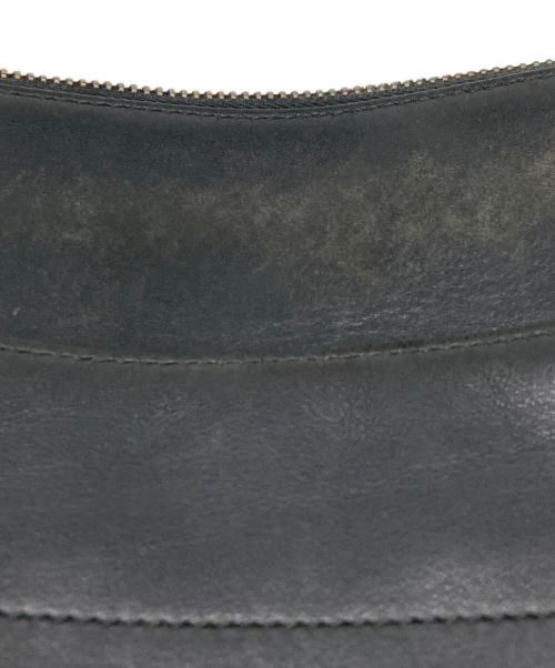 BALLY（バリー）BALLY (バリー) レザーショルダーバッグ ブラックの古着・服飾アイテム