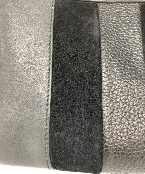 BALLY（バリー）BALLY (バリー) レザーショルダーバッグ ブラックの古着・服飾アイテム