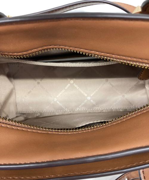 MICHAEL KORS（マイケル・コース）MICHAEL KORS (マイケル・コース) サッチェルスモール ブラウンの古着・服飾アイテム
