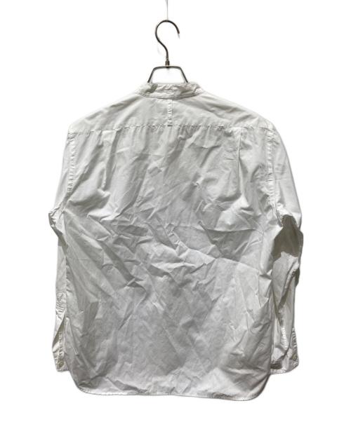 MARGARET HOWELL（マーガレットハウエル）MARGARET HOWELL (マーガレットハウエル) プルオーバーシャツ ホワイト サイズ:Mの古着・服飾アイテム