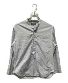 MARGARET HOWELL（マーガレットハウエル）の古着「プルオーバーシャツ」｜グレー