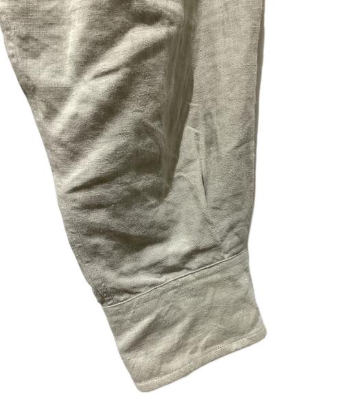 MARGARET HOWELL（マーガレットハウエル）MARGARET HOWELL (マーガレットハウエル) リネンプレーンウェーブシャツ アイボリー サイズ:Mの古着・服飾アイテム