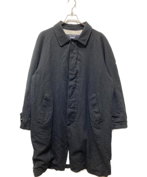COMME des GARCONS HOMME（コムデギャルソン オム）COMME des GARCONS HOMME (コムデギャルソン オム) 25AWウールサージ製品縮絨 コート ブラック サイズ:Ｓの古着・服飾アイテム