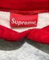 中古・古着 Supreme (シュプリーム) 21AWコントラストフーデッドスウェット グレー×レッド サイズ:M：16000円