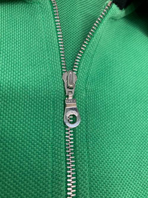 KENZO（ケンゾー）KENZO (ケンゾー) 襟付きハーフジップtシャツ グリーン サイズ:Ｓの古着・服飾アイテム