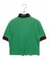 KENZO (ケンゾー) 襟付きハーフジップtシャツ グリーン サイズ:Ｓ：4000円