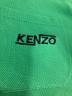 中古・古着 KENZO (ケンゾー) 襟付きハーフジップtシャツ グリーン サイズ:Ｓ：4000円