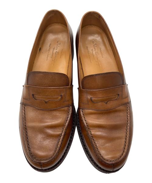 Jalan Sriwijaya（ジャランスリウァヤ）Jalan Sriwijaya (ジャランスリウァヤ) コインローファー ブラウン サイズ:25cmの古着・服飾アイテム