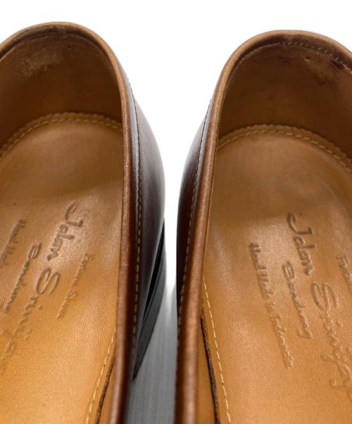 Jalan Sriwijaya（ジャランスリウァヤ）Jalan Sriwijaya (ジャランスリウァヤ) コインローファー ブラウン サイズ:25cmの古着・服飾アイテム