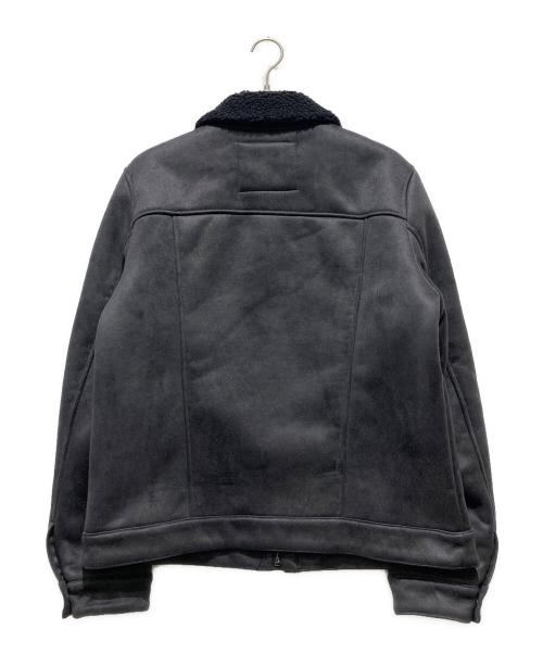 LEVI'S（リーバイス）LEVI'S (リーバイス) SHERPA FAUX SHEARLING TRUCKER JACKET / ジャケット ブラック サイズ:Mの古着・服飾アイテム