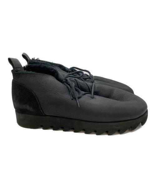 HENDER SCHEME（エンダースキーマ）Hender Scheme (エンダースキーマ) Mouton lace fl-s-mol シューズ ブラック サイズ:不明の古着・服飾アイテム