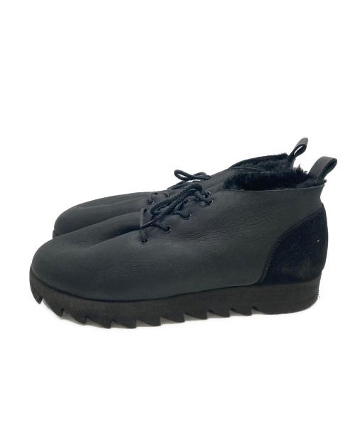 HENDER SCHEME（エンダースキーマ）Hender Scheme (エンダースキーマ) Mouton lace fl-s-mol シューズ ブラック サイズ:不明の古着・服飾アイテム