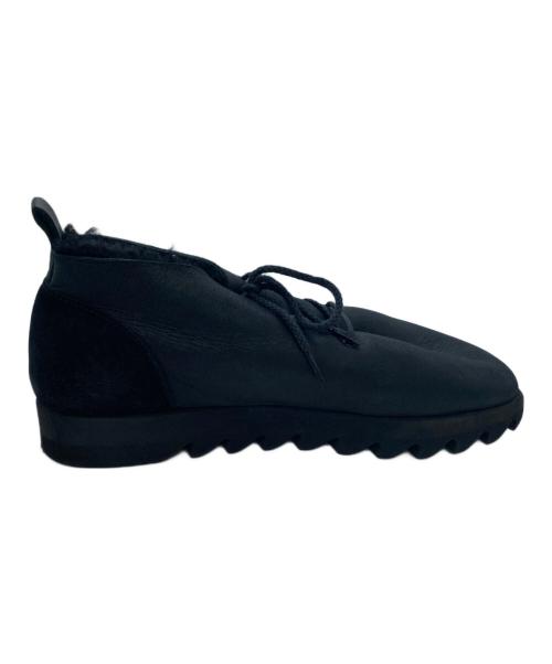 HENDER SCHEME（エンダースキーマ）Hender Scheme (エンダースキーマ) Mouton lace fl-s-mol シューズ ブラック サイズ:不明の古着・服飾アイテム