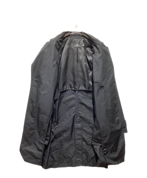 COACH（コーチ）COACH (コーチ) トレンチコート ブラック サイズ:Ｓの古着・服飾アイテム