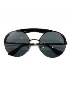 中古・古着通販】PRADA (プラダ) ティアドロップサングラス ブラック
