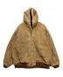 CarHartt（カーハート）の古着「WASHED-ACTIVE-JACKET ジャケット」｜ベージュ