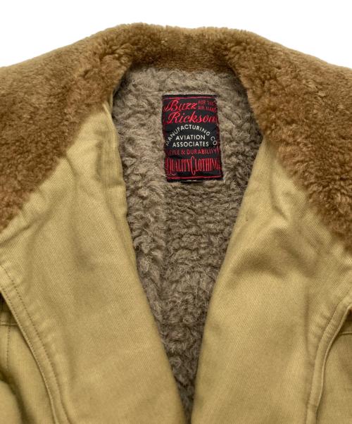 BUZZ RICKSON'S（バズリクソンズ）Buzz Rickson's (バズリクソンズ) COAT GUARD STYLE JACKET ベージュ サイズ:Lの古着・服飾アイテム