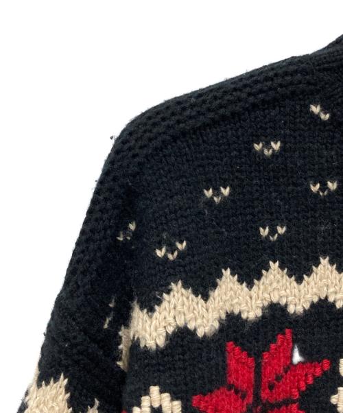 POLO RALPH LAUREN（ポロ・ラルフローレン）POLO RALPH LAUREN (ポロ・ラルフローレン) スノーフレークケーブルニットウールブレンドセーター マルチカラー サイズ:Ｓの古着・服飾アイテム