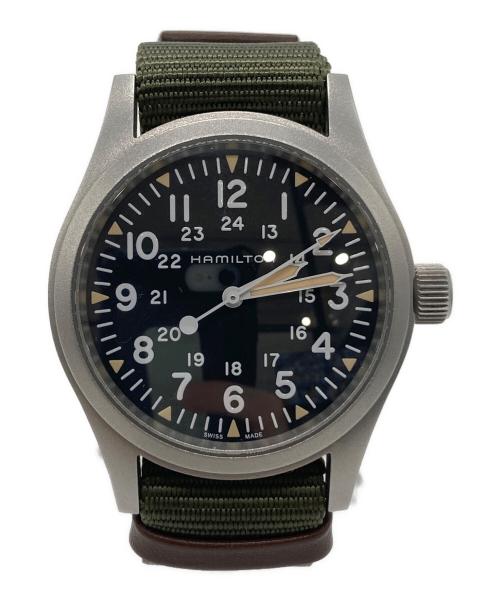 HAMILTON（ハミルトン）HAMILTON (ハミルトン) Khaki Field Mechanical グリーンの古着・服飾アイテム