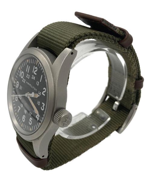 HAMILTON（ハミルトン）HAMILTON (ハミルトン) Khaki Field Mechanical グリーンの古着・服飾アイテム
