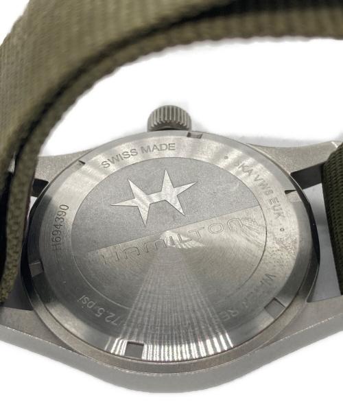 HAMILTON（ハミルトン）HAMILTON (ハミルトン) Khaki Field Mechanical グリーンの古着・服飾アイテム