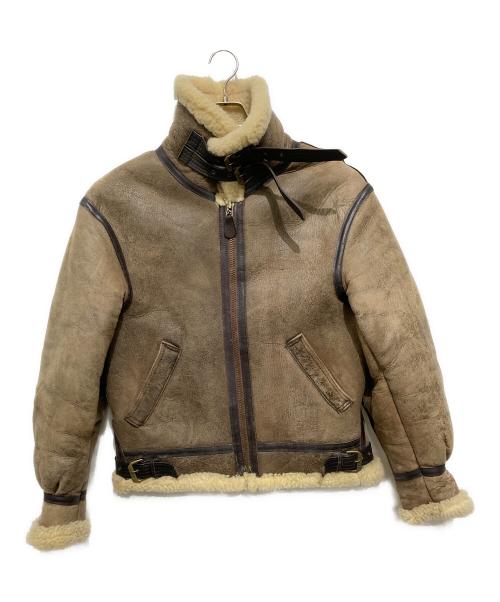AVIREX（アヴィレックス）AVIREX (アヴィレックス) B-3ムートンフライトジャケット ブラウン サイズ:FREEの古着・服飾アイテム