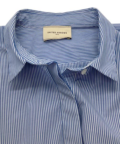 UNITED ARROWS（ユナイテッドアローズ）UNITED ARROWS (ユナイテッドアローズ) 半袖カットソー ブルー サイズ:FREEの古着・服飾アイテム