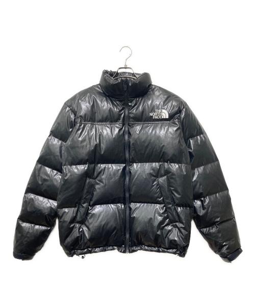 THE NORTH FACE（ザ ノース フェイス）THE NORTH FACE (ザ ノース フェイス) eYe JUNYA WATANABE MAN (アイ ジュンヤワタナベマン) フェイクレザーダウンジャケット ブラック サイズ:Ｌの古着・服飾アイテム