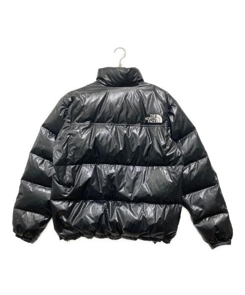 THE NORTH FACE（ザ ノース フェイス）THE NORTH FACE (ザ ノース フェイス) eYe JUNYA WATANABE MAN (アイ ジュンヤワタナベマン) フェイクレザーダウンジャケット ブラック サイズ:Ｌの古着・服飾アイテム