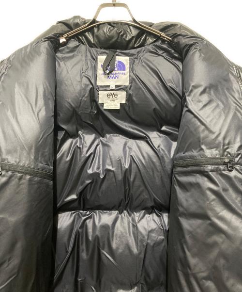 THE NORTH FACE（ザ ノース フェイス）THE NORTH FACE (ザ ノース フェイス) eYe JUNYA WATANABE MAN (アイ ジュンヤワタナベマン) フェイクレザーダウンジャケット ブラック サイズ:Ｌの古着・服飾アイテム
