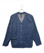 NIGEL CABOURNナイジェルケーボン）の古着「カーディガン」｜インディゴ