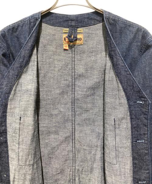 NIGEL CABOURN（ナイジェルケーボン）NIGEL CABOURN (ナイジェルケーボン) カーディガン インディゴ サイズ:52の古着・服飾アイテム