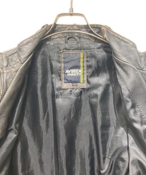 AVIREX（アヴィレックス）AVIREX (アヴィレックス) ジャケット ブラック サイズ:Ｌの古着・服飾アイテム