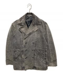中古・古着通販】ZARA (ザラ) マッチングボンバーコート ネイビー
