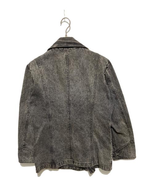 TORNADO MART（トルネードマート）TORNADO MART (トルネードマート) デニムダブルコート グレー サイズ:Mの古着・服飾アイテム