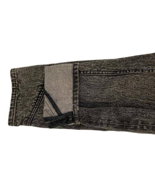 TORNADO MART（トルネードマート）TORNADO MART (トルネードマート) デニムダブルコート グレー サイズ:Mの古着・服飾アイテム