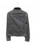 DIESEL (ディーゼル) 襟ベロアデニムジップジャケット グレー サイズ:Ｓ：7000円