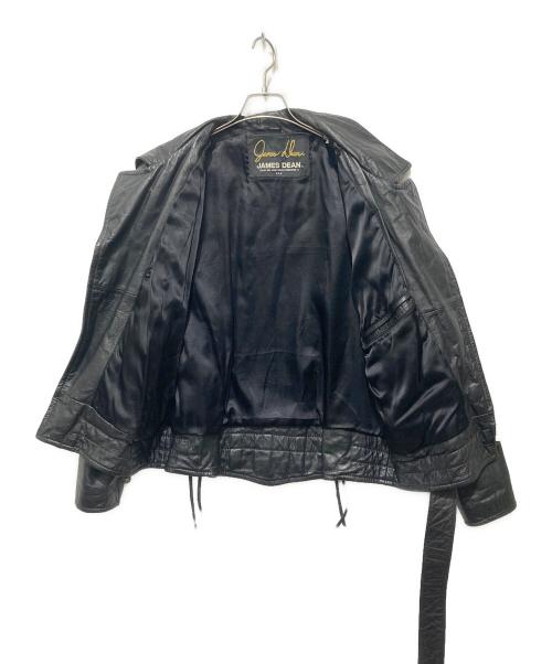 JAMES DEAN（ジェームス・ディーン）JAMES DEAN (ジェームス・ディーン) 80sライダースジャケット ブラック サイズ:FREEの古着・服飾アイテム