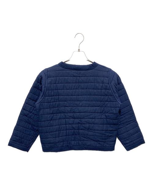 SZ Blockprints（エスゼットブロックプリント）SZ Blockprints (エスゼットブロックプリント) POPPYJACKETIN DOUBLE CHECK PRINT ネイビー サイズ:表記無しの古着・服飾アイテム