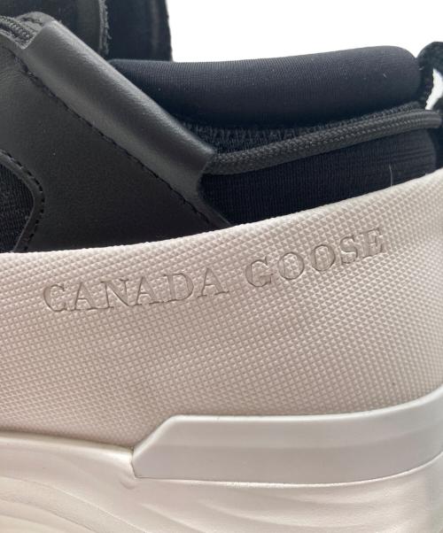 CANADA GOOSE（カナダグース）CANADA GOOSE (カナダグース) グレーシャー トレイル スニーカー ホワイトブラック サイズ:23cmの古着・服飾アイテム