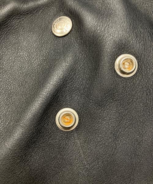 Schott（ショット）Schott (ショット) レザーライダースジャケット ブラック サイズ:Ｌの古着・服飾アイテム