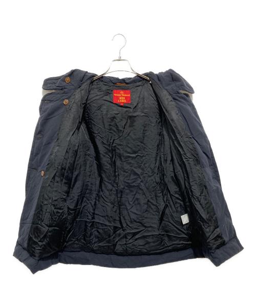 Vivienne Westwood RED LABEL（ヴィヴィアンウエストウッドレッドレーベル）Vivienne Westwood RED LABEL (ヴィヴィアンウエストウッドレッドレーベル) ショールカラーダウンジャケット ネイビー サイズ:Mの古着・服飾アイテム