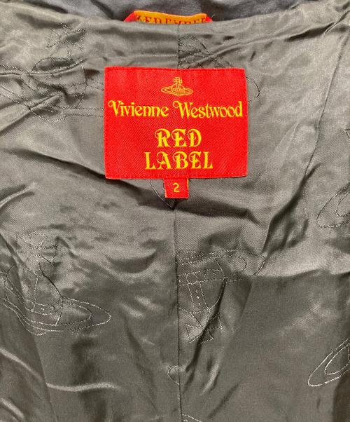 Vivienne Westwood RED LABEL（ヴィヴィアンウエストウッドレッドレーベル）Vivienne Westwood RED LABEL (ヴィヴィアンウエストウッドレッドレーベル) ショールカラーダウンジャケット ネイビー サイズ:Mの古着・服飾アイテム