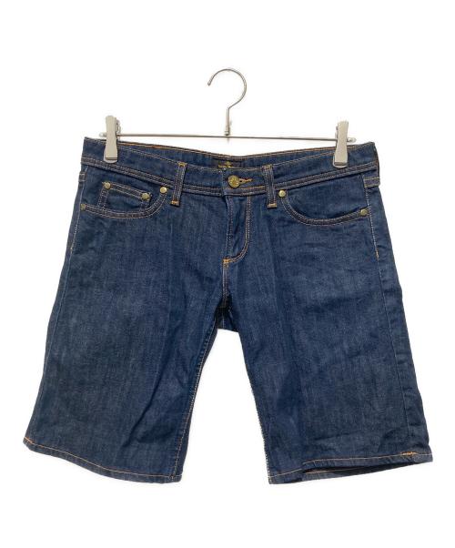 Vivienne Westwood ANGLOMANIA（ヴィヴィアンウエストウッドアングロマニア）Vivienne Westwood ANGLOMANIA (ヴィヴィアンウエストウッドアングロマニア) LEE (リー) デニムショートパンツ ネイビー サイズ:Mの古着・服飾アイテム