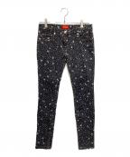 Vivienne Westwood RED LABELヴィヴィアンウエストウッドレッドレーベル）の古着「総柄パンツ」｜ブラック