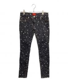 Vivienne Westwood RED LABEL（ヴィヴィアンウエストウッドレッドレーベル）の古着「総柄パンツ」｜ブラック