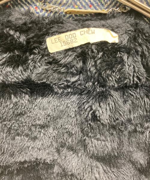 McGREGOR（マックレガー）McGREGOR (マックレガー) ヘリンボーンウールコート ブルー サイズ:Ｓの古着・服飾アイテム