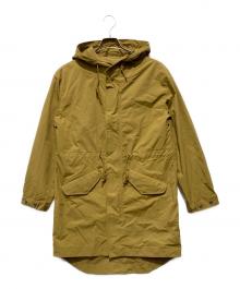 POLO RALPH LAUREN（ポロ・ラルフローレン）の古着「ポニー刺繍フーデッドコート」｜イエロー